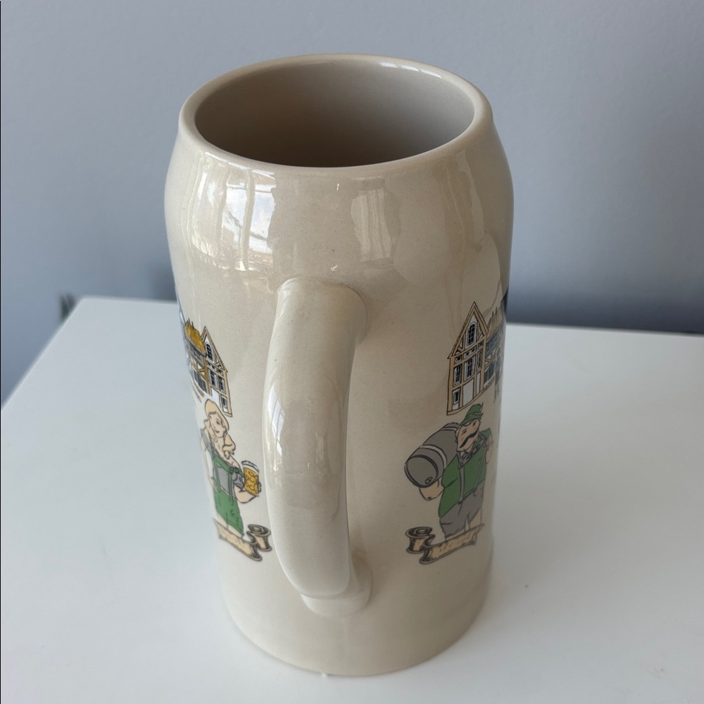 Steam Whistle Ceramic Beer Stein with Festive Design - Picture 5 of 5